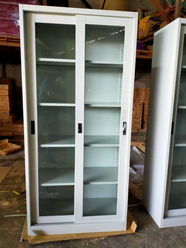 Lemari Arsip Besi 2 Pintu Geser