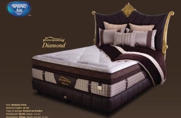 SpringAir Four Seasons Diamond HB Celine 180x200