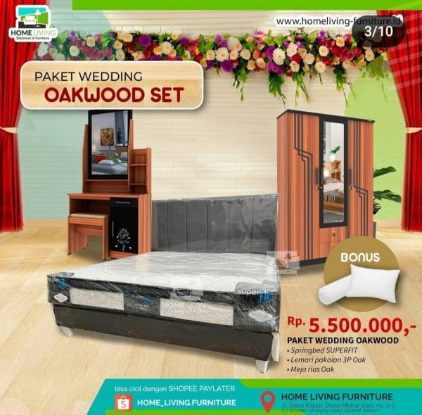 Paket Wedding Oak Set