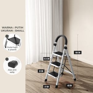 Tangga Lipat Portable HD025SML-White