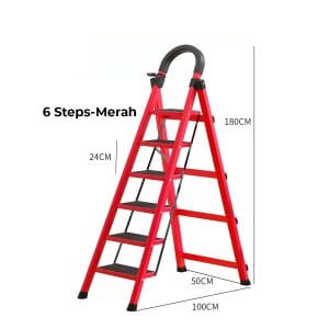 Tangga Lipat Portable HD025 XXLRG RED