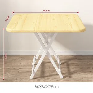 Meja Makan Lipat HD033 Wood