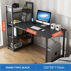 Meja Komputer HD040 Black
