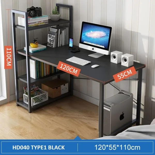 Meja Komputer HD040 Black