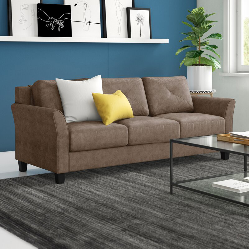 Sofa minimalis modern warna beige di ruang tamu Meja kerja multifungsi dengan rak tersembunyi Tempat tidur pintar dengan fitur pengatur suhu Kursi makan bergaya retro tahun 60-an Lemari terbuka dengan dekorasi estetik Rak buku dari kayu daur ulang eco-friendly Meja makan lipat cocok untuk ruang kecil Sofa hijau emerald sebagai statement piece Rak rotan dengan kombinasi besi hitam matte Custom sofa warna toska di ruang keluarga