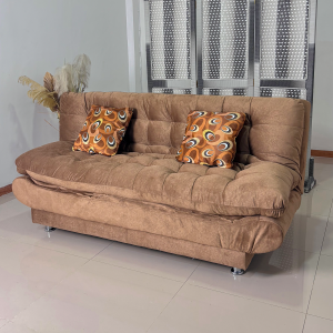 Detail bahan plush premium sofabed plushy super empuk