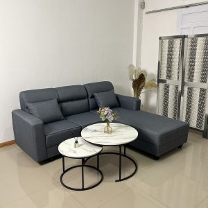 Sofa L Suva – Sofa L Modern Minimalis Nyaman & Stylish untuk Ruang Keluarga | Homeliving Furniture