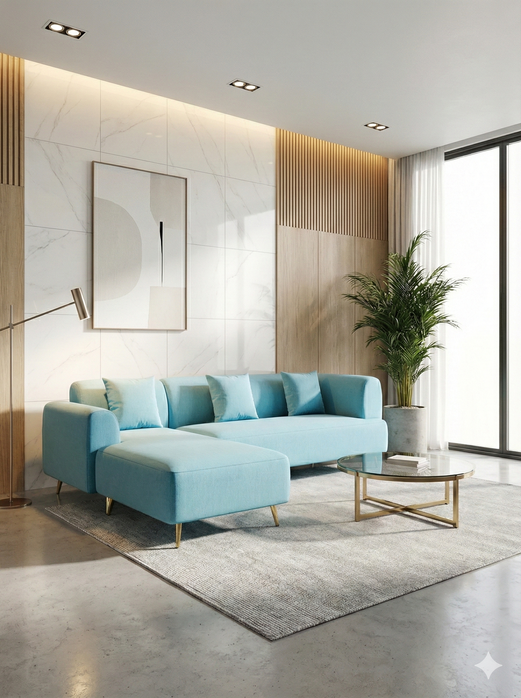Sofa L Nova – Sofa Modern Minimalis Elegan & Nyaman