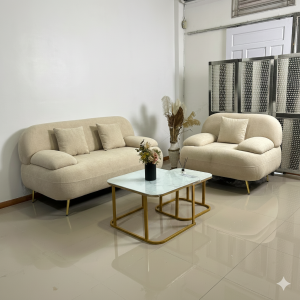 Sofa 3.1 Michigan warna netral dengan desain modern minimalis dari Homeliving